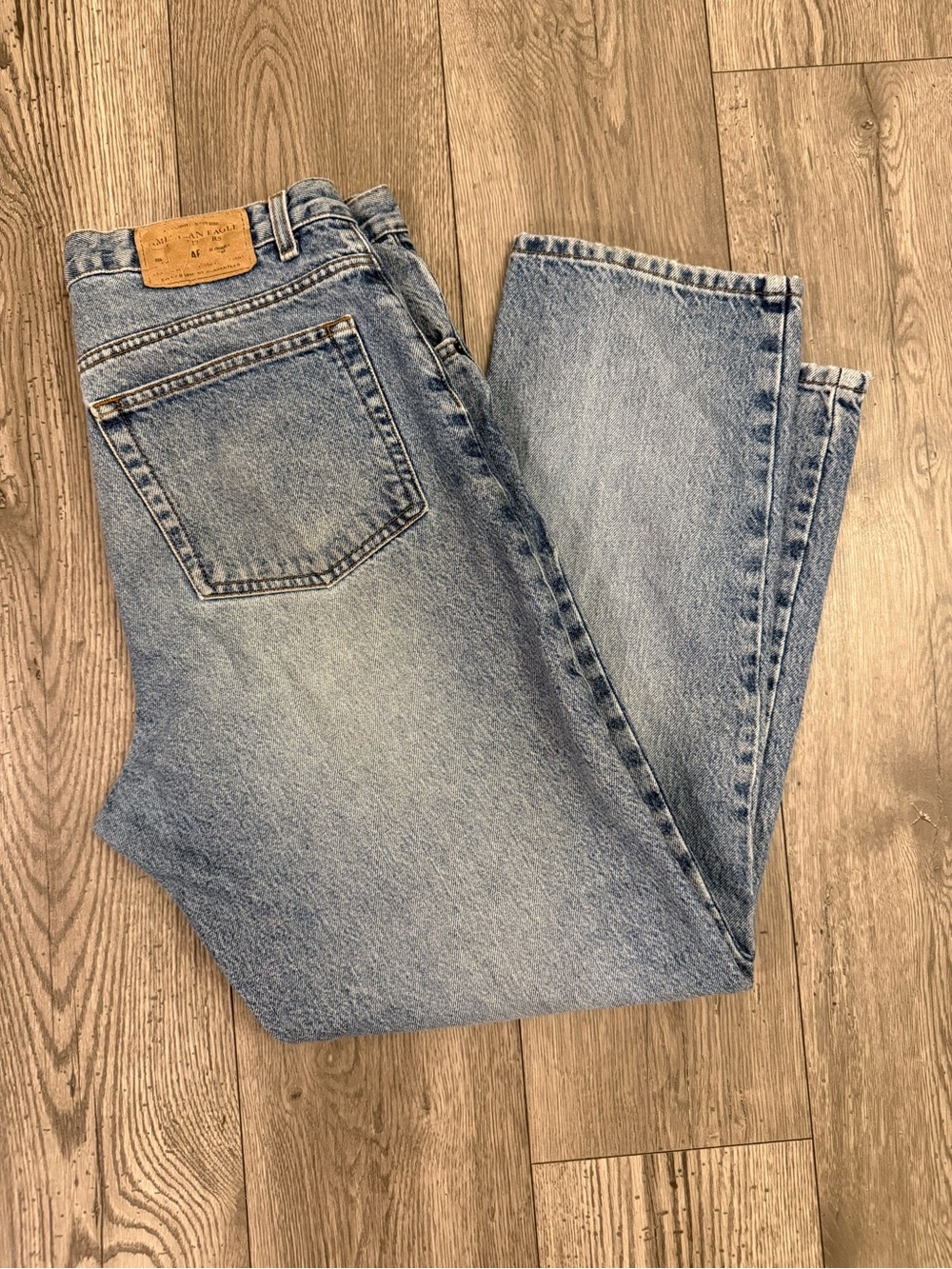 American Eagle Outfitters Medium Wash Straight Men’s Size 34x30 Denim Pant Jeans